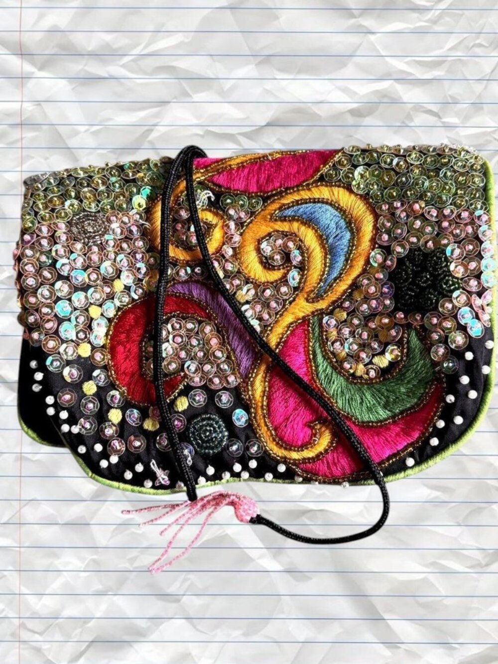 Jazzd Sequined Wallet/Clutch